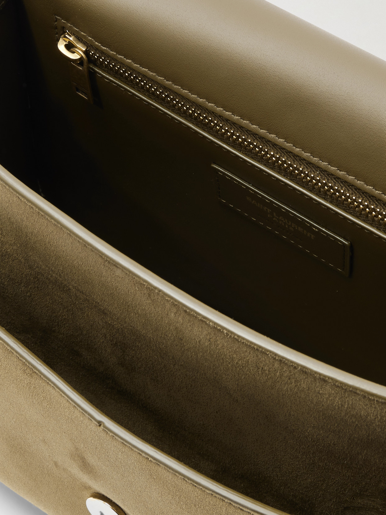 Saint Laurent Niki Suede Shoulder Bag