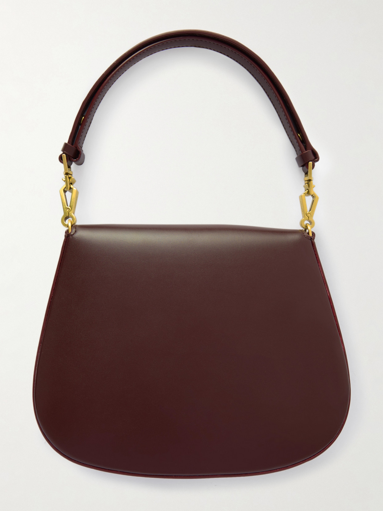 Saint Laurent Voltaire Top Handle Mini Leather Tote In Brown