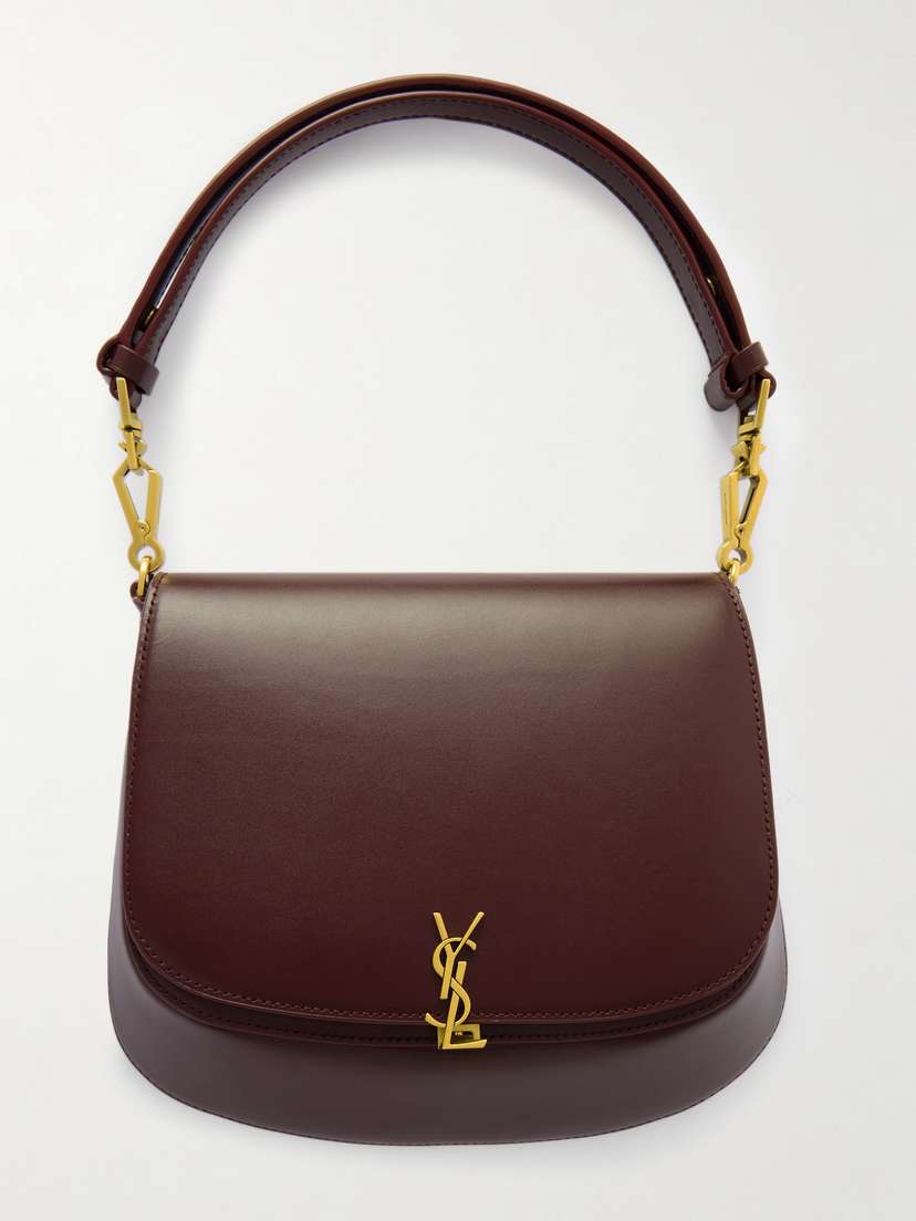 Saint Laurent Voltaire Top Handle Mini Leather Tote