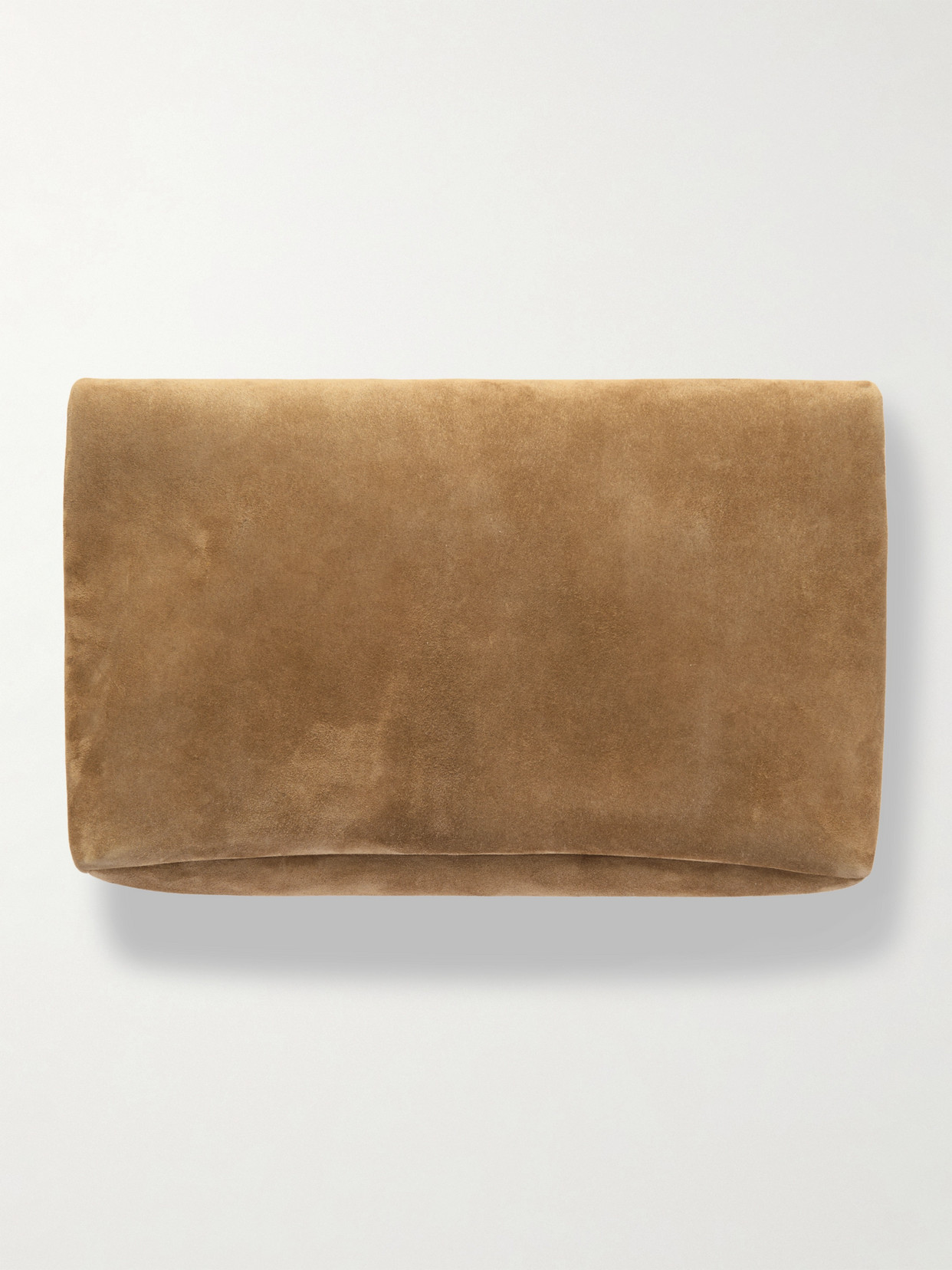Saint Laurent Cassandre Suede Clutch
