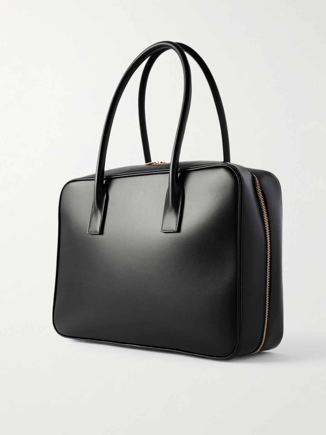 Saint Laurent Sac De Jour Leather Tote In Black