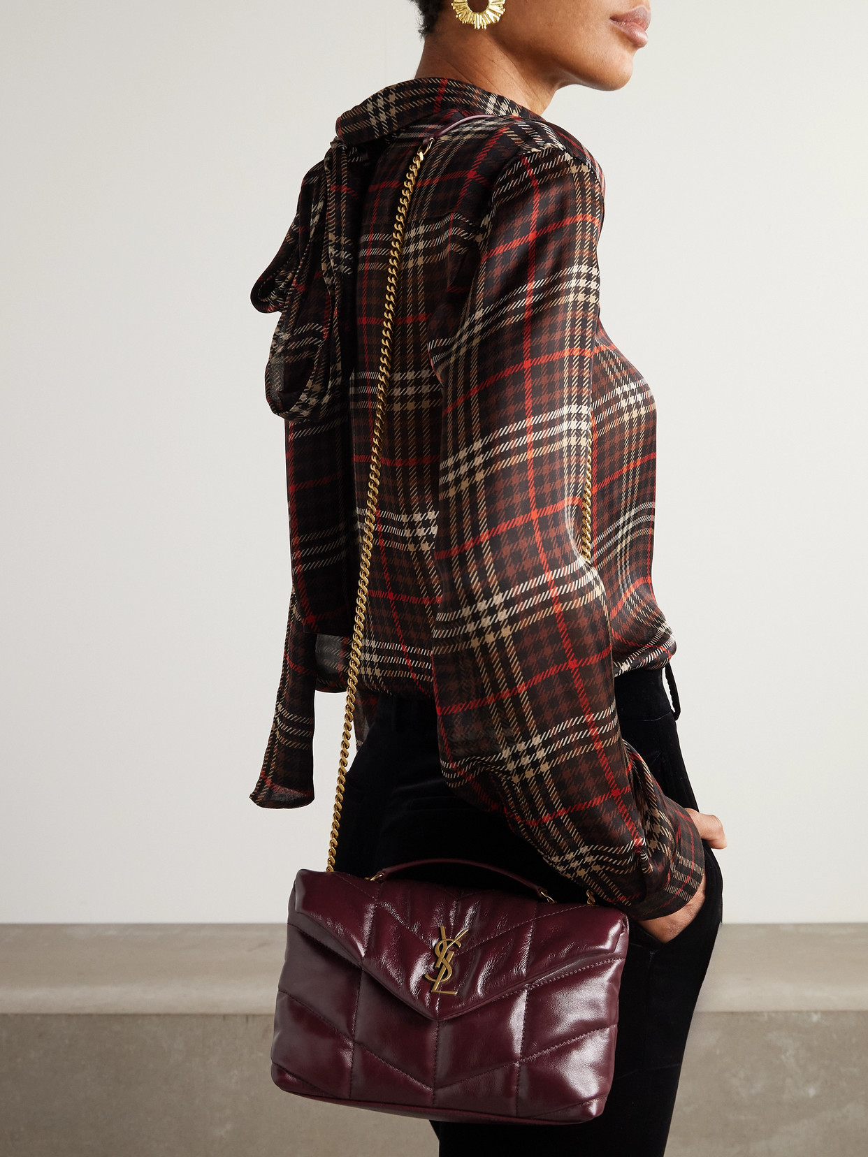 Saint Laurent Loulou Puffer Toy Shoulder Bag