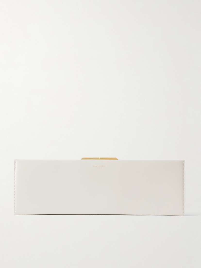 Saint Laurent Midnight Leather Clutch