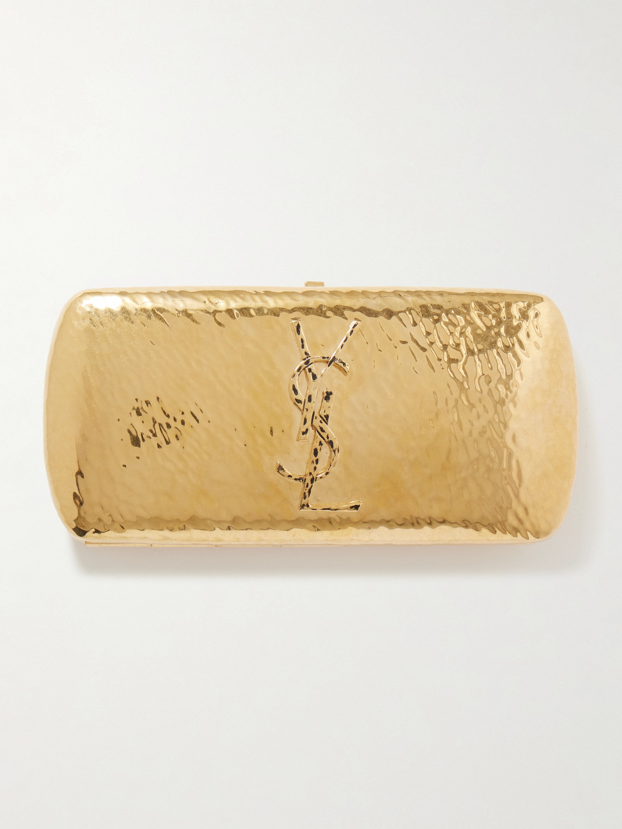 Saint Laurent Gold-tone Clutch