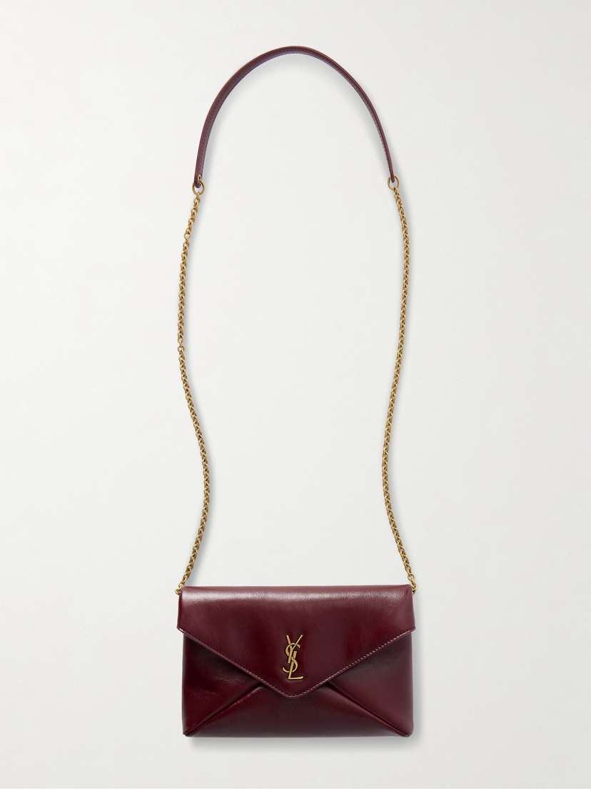 Saint Laurent Cassandre Leather Shoulder Bag