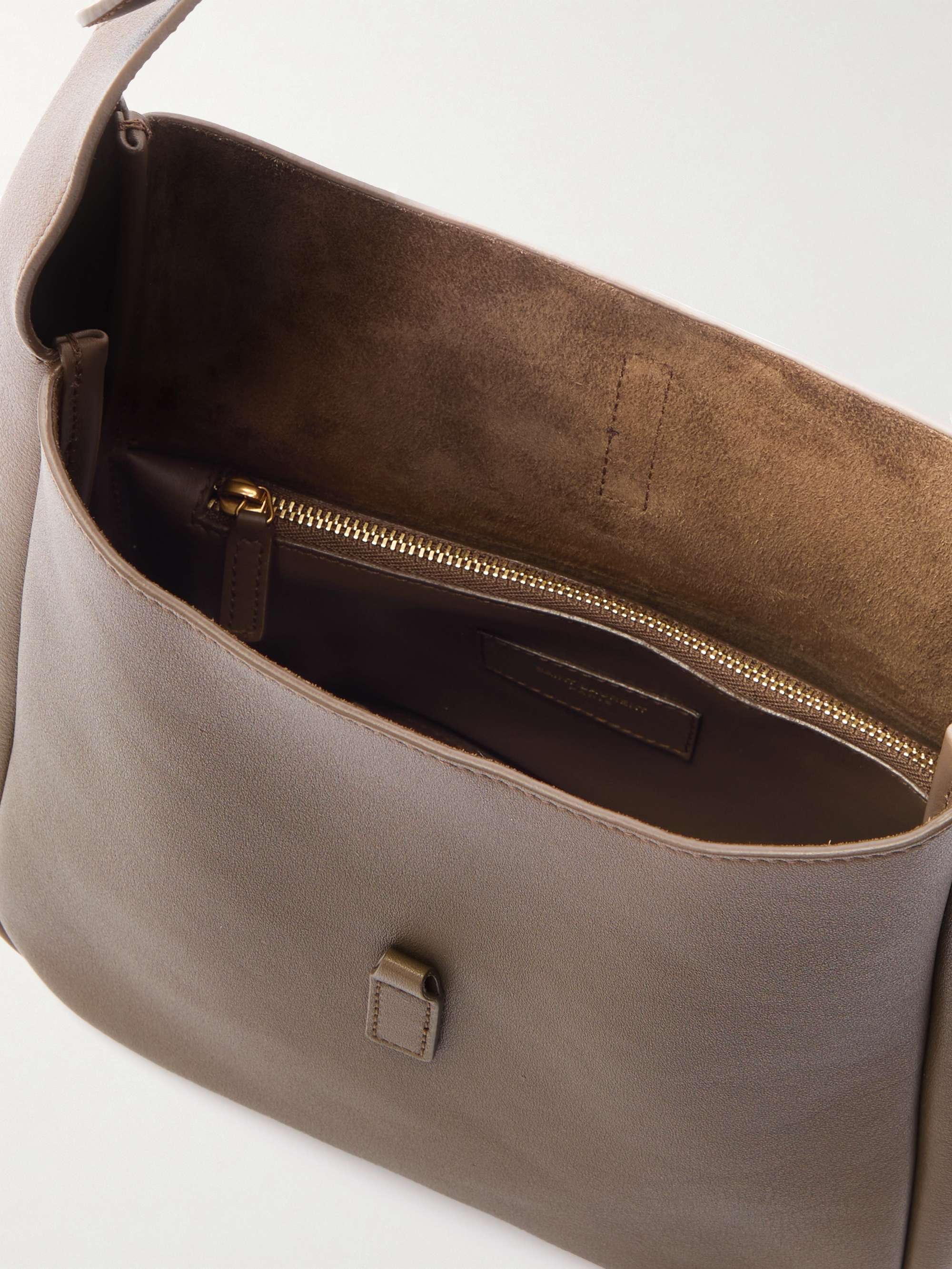 SAINT LAURENT Le 5 à 7 kleine Schultertasche aus Leder