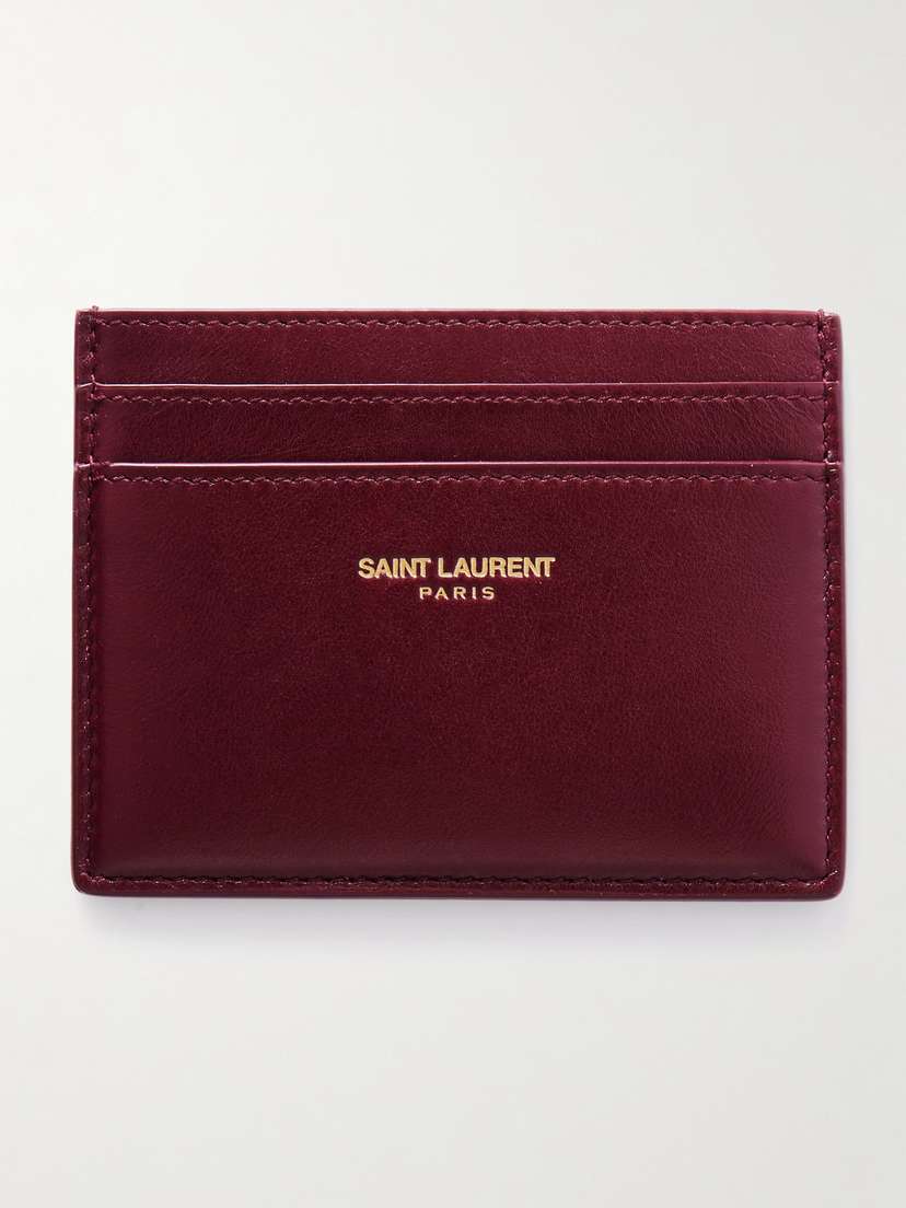 Saint Laurent Paris Leather Cardholder