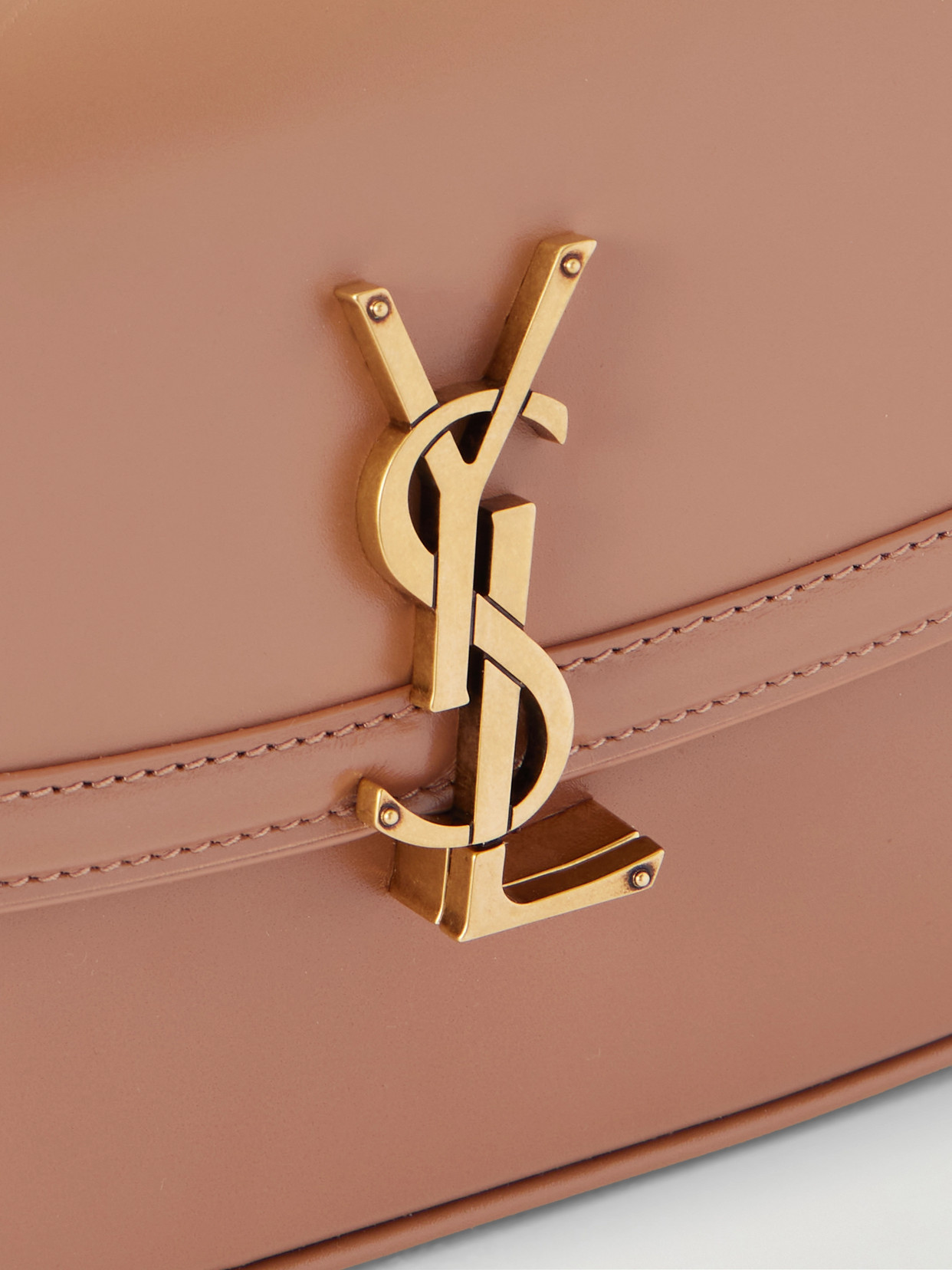 Saint Laurent Solferino Mini Leather Shoulder Bag