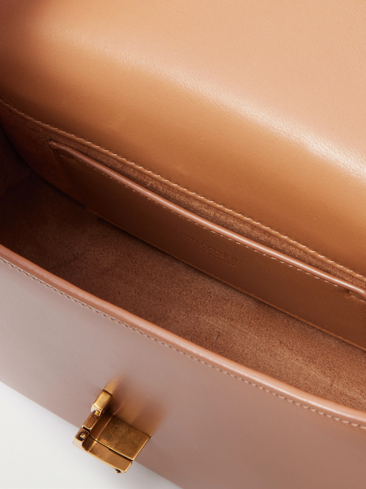 Saint Laurent Solferino Mini Leather Shoulder Bag