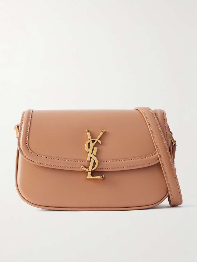 Saint Laurent Solferino Mini Leather Shoulder Bag