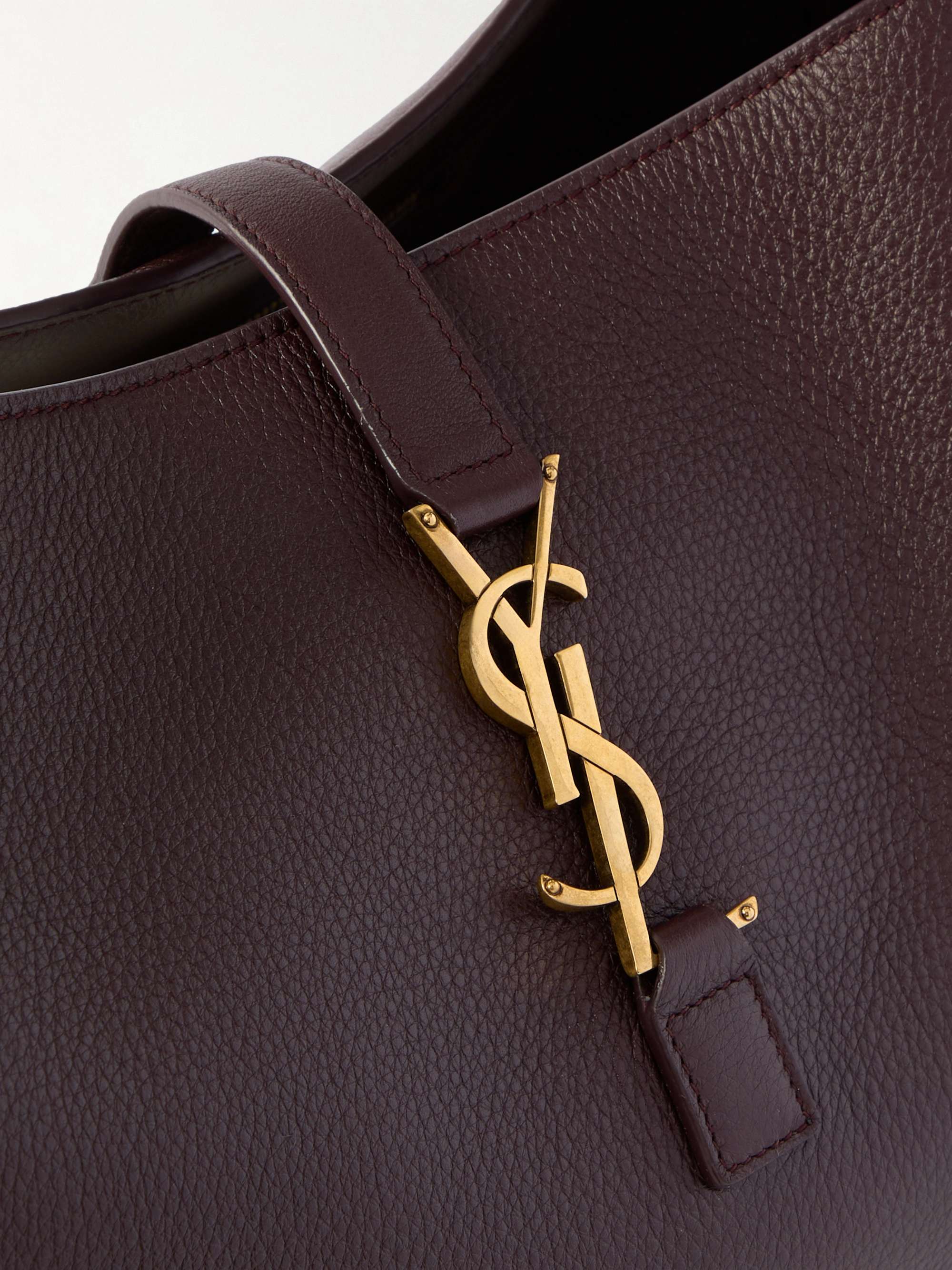Le 5 à 7 Bea leather tote - burgundy - One Size