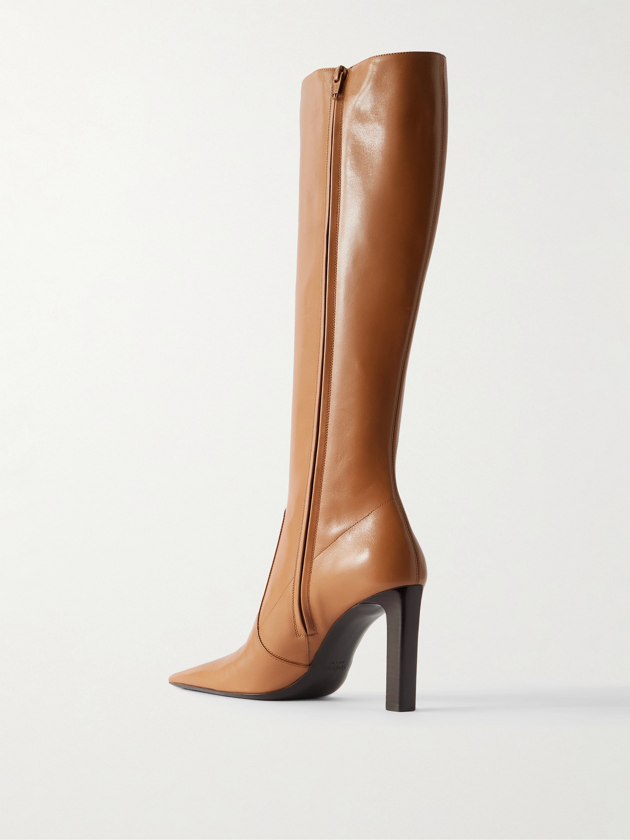 Francoise Leather Knee Boots