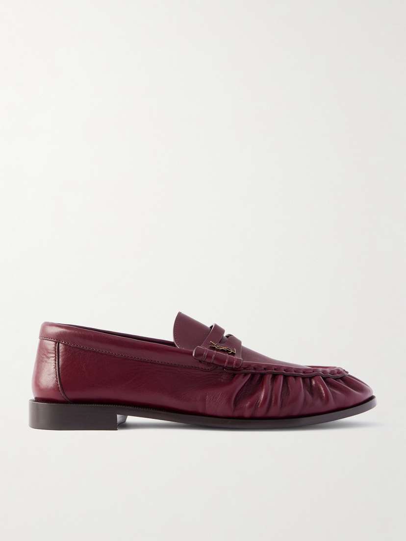 Saint Laurent Le Loafer Leather Loafers