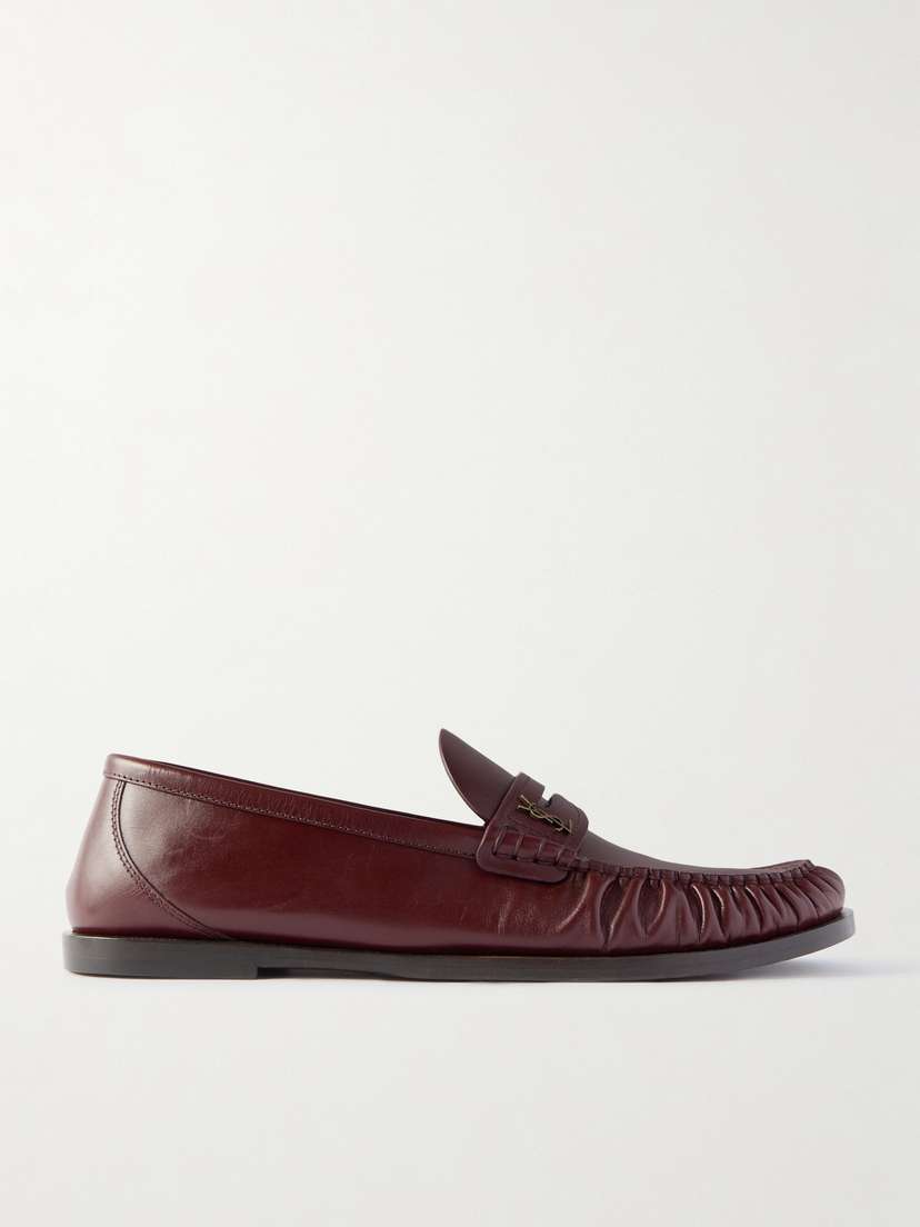 Saint Laurent Laurent Leather Loafers