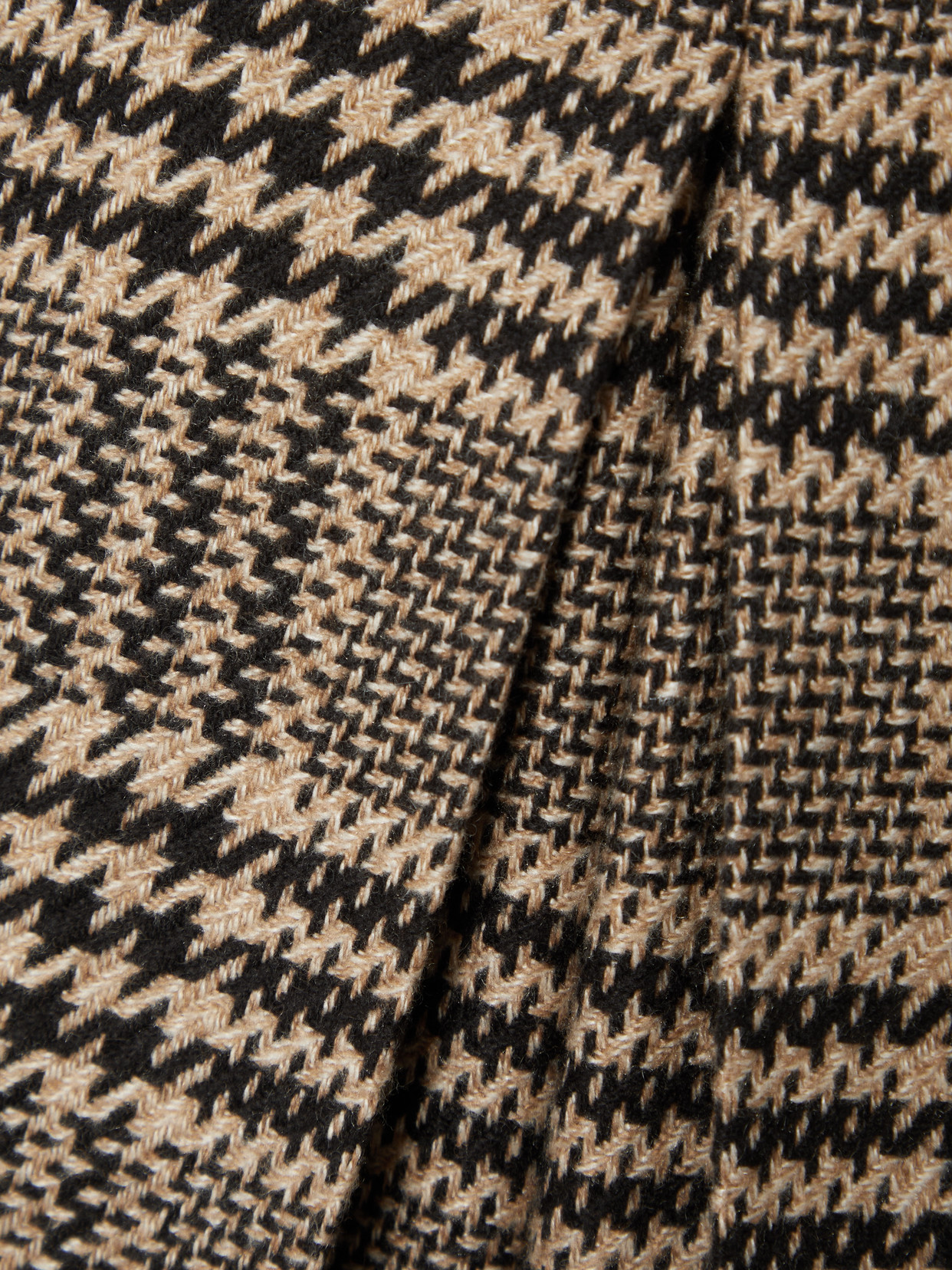 Saint Laurent Prince Of Wales Silk And Cashmere-blend Tweed Wide-leg Shorts