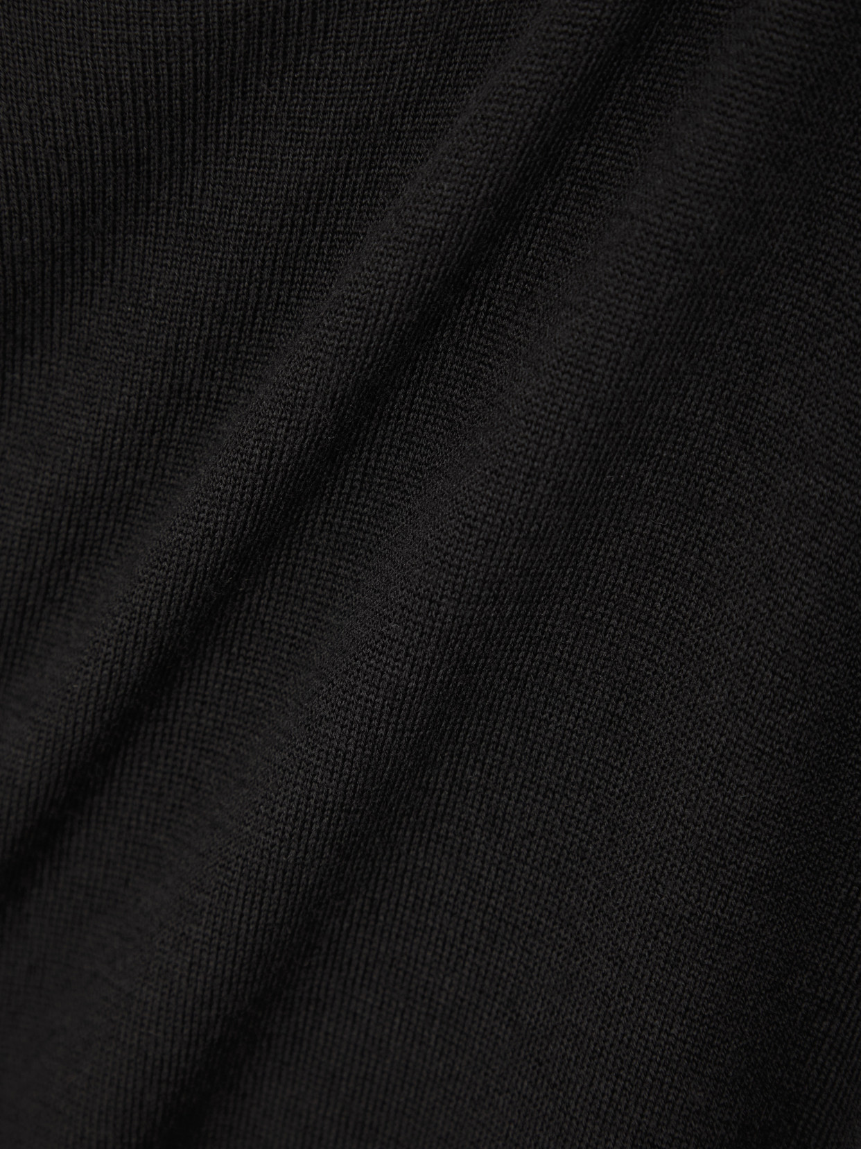 Saint Laurent Wool Sweater In Black