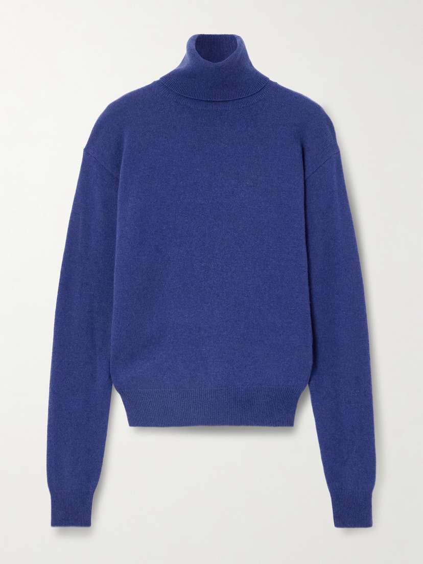 Saint Laurent Cashmere And Wool-blend Turtleneck Sweater