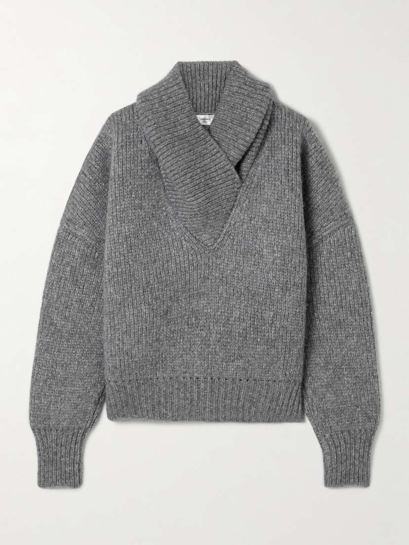 Saint Laurent Alpaca-blend Turtleneck Sweater