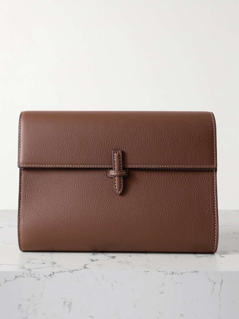 Hunting Season Large Leather Clutch