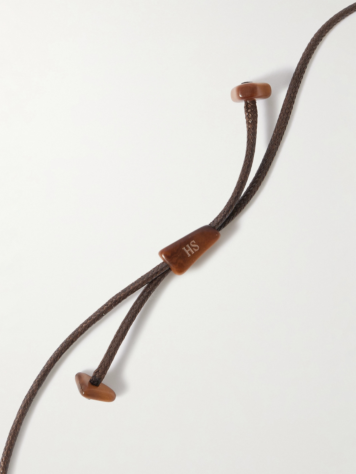 Hunting Season The Pendant Tagua And Leather Necklace In Brown