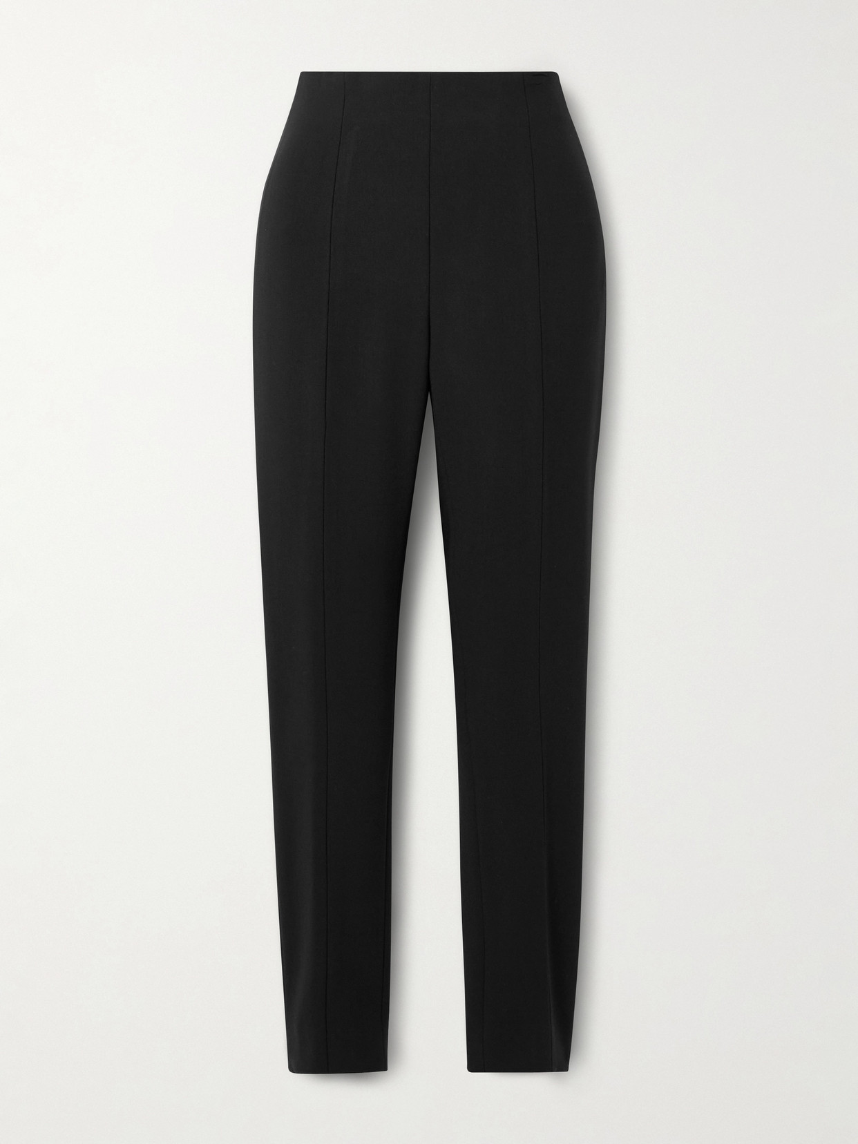 Carolina Herrera Emilie Wool-blend Skinny Pants In Black