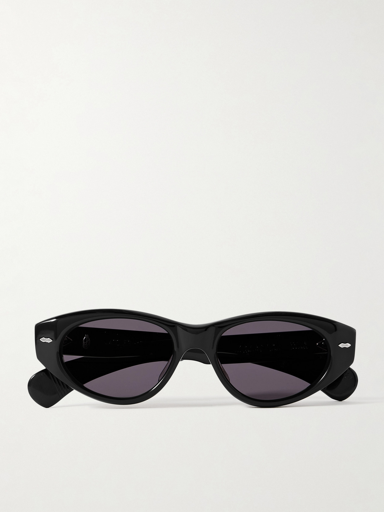 Jacques Marie Mage Krasner Cat-eye Acetate Sunglasses In Black