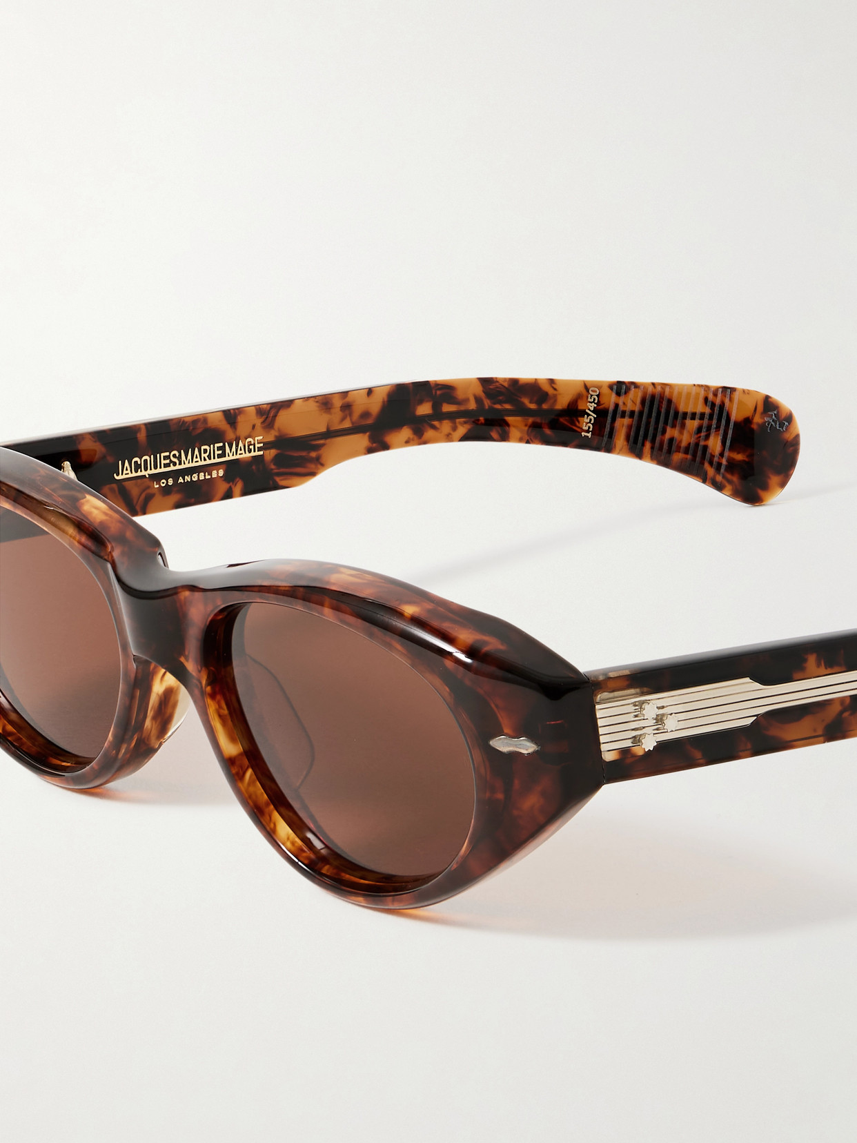 Jacques Marie Mage Krasner Cat-eye Tortoiseshell Acetate Sunglasses In Brown