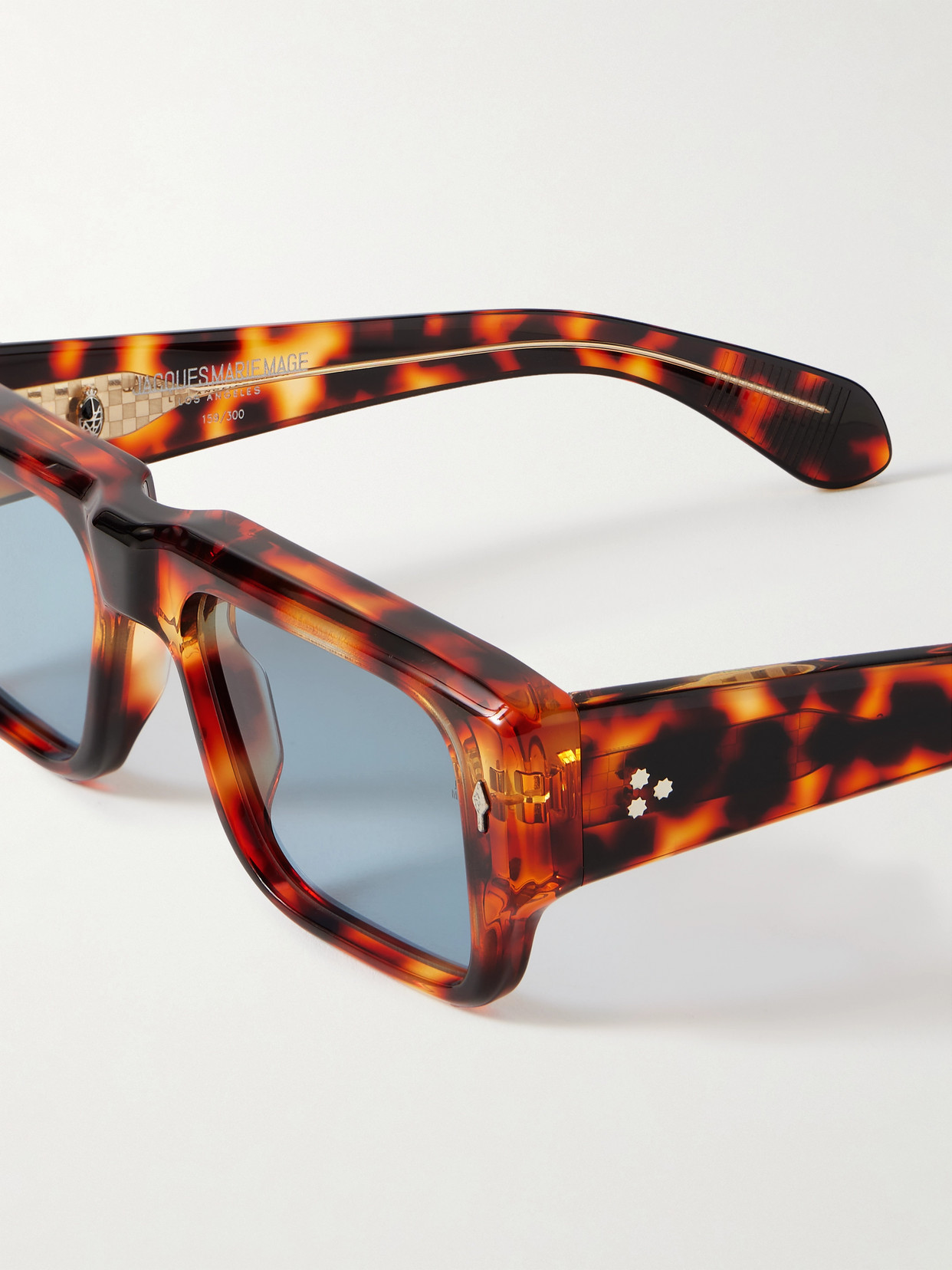 Jacques Marie Mage Devoto Square-frame Tortoiseshell Acetate Sunglasses In Multi