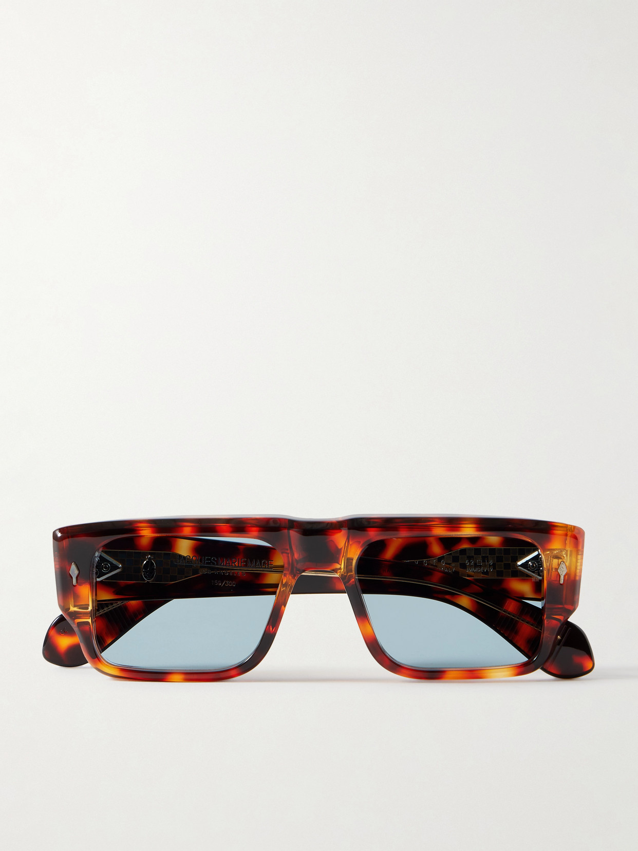 Jacques Marie Mage Devoto Square-frame Tortoiseshell Acetate Sunglasses In Brown