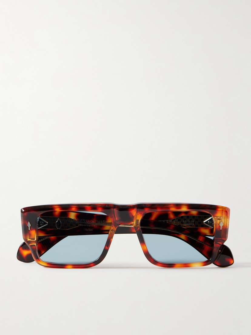 Jacques Marie Mage Devoto Square-frame Tortoiseshell Acetate Sunglasses