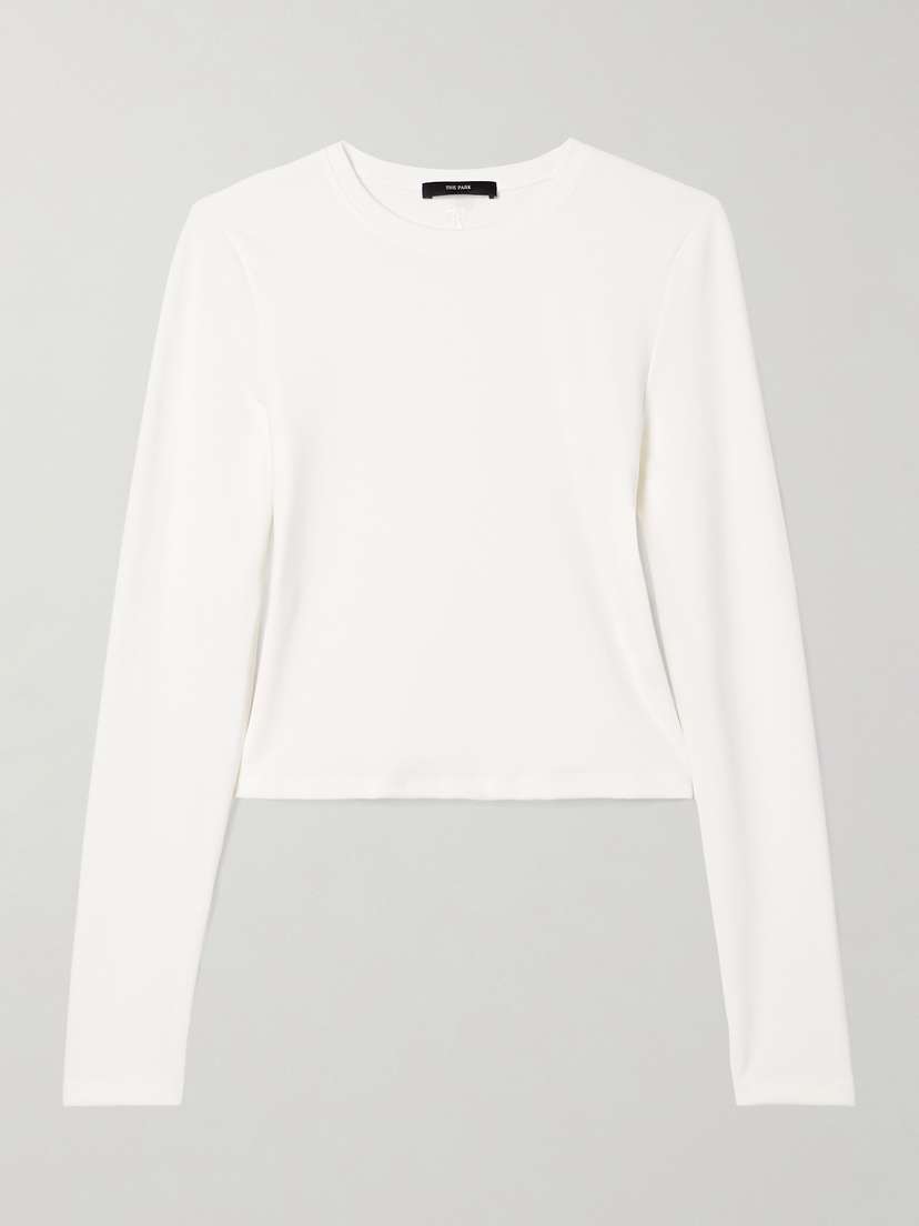 The Park Heather Stretch-tencel™ Lyocell T-shirt