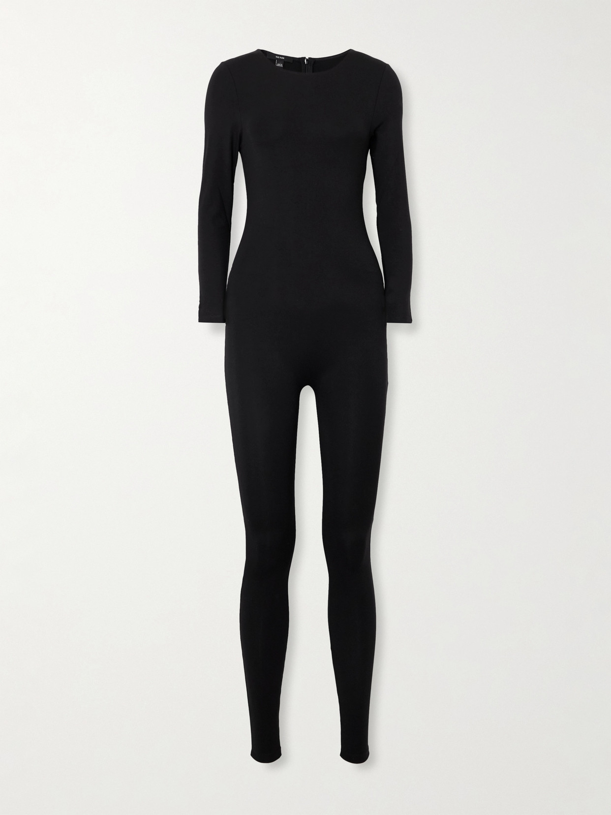 The Park Shari Stretch-tencel™ Lyocell Jersey Jumpsuit In Black
