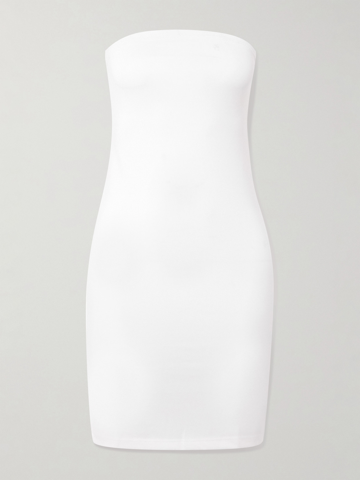 The Park Chiara Strapless Pyratex® Power 3 Mini Dress In White