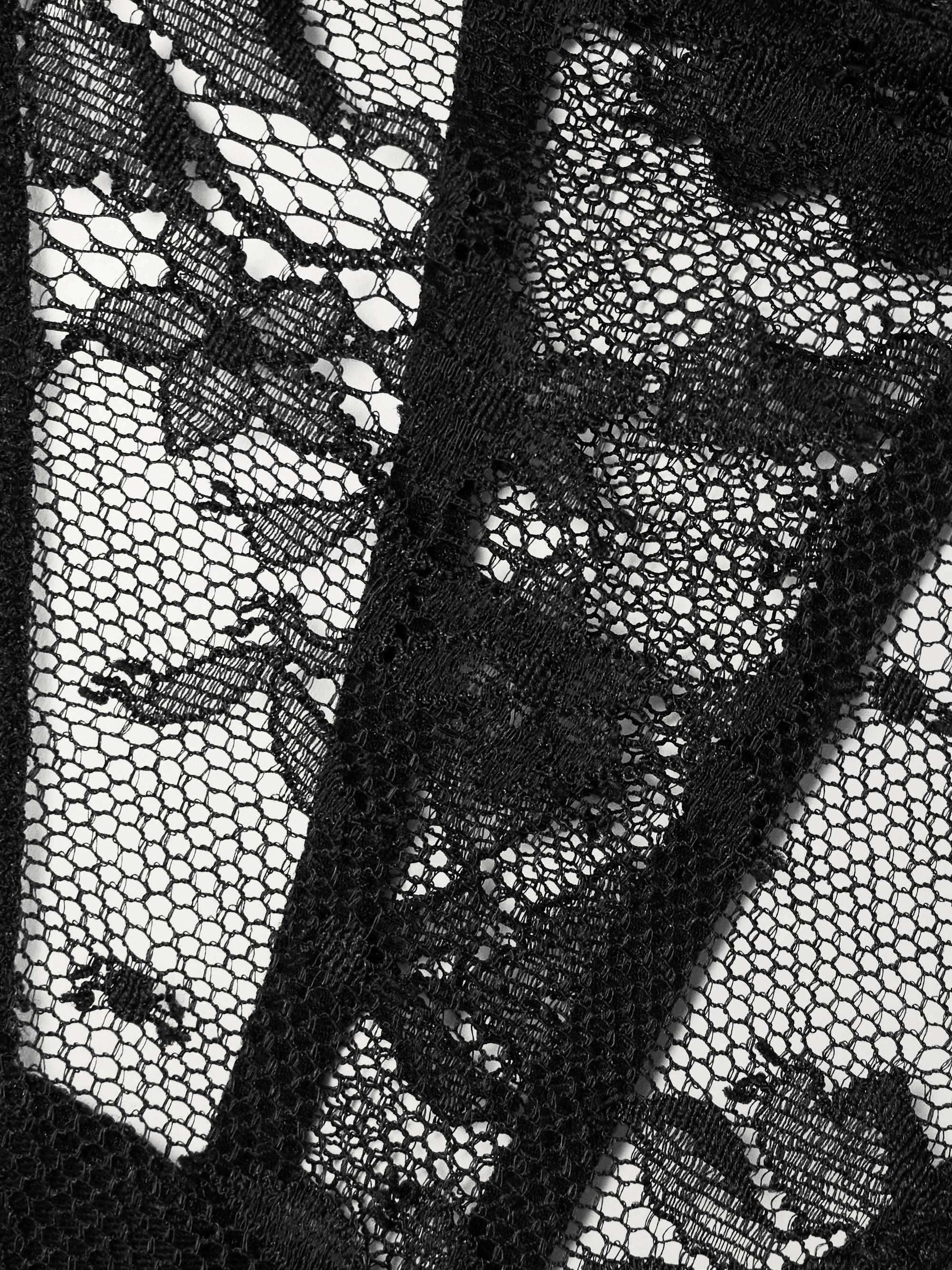 KIKI DE MONTPARNASSE Jolie 系带细节蕾丝丁字裤