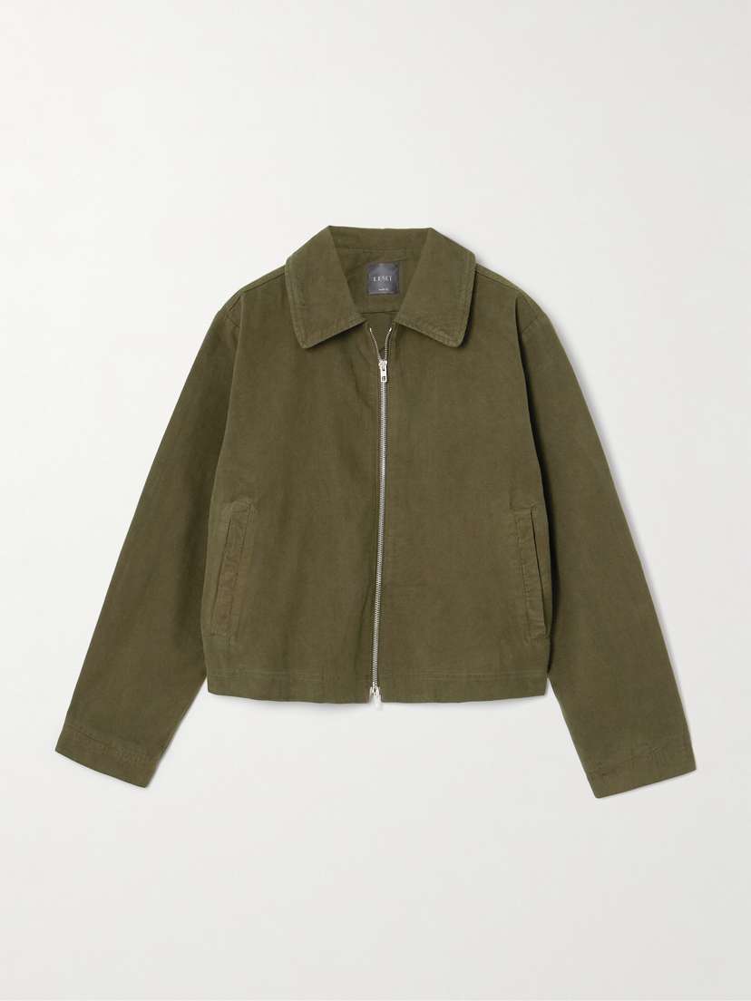 LESET Chloe Cotton-canvas Jacket