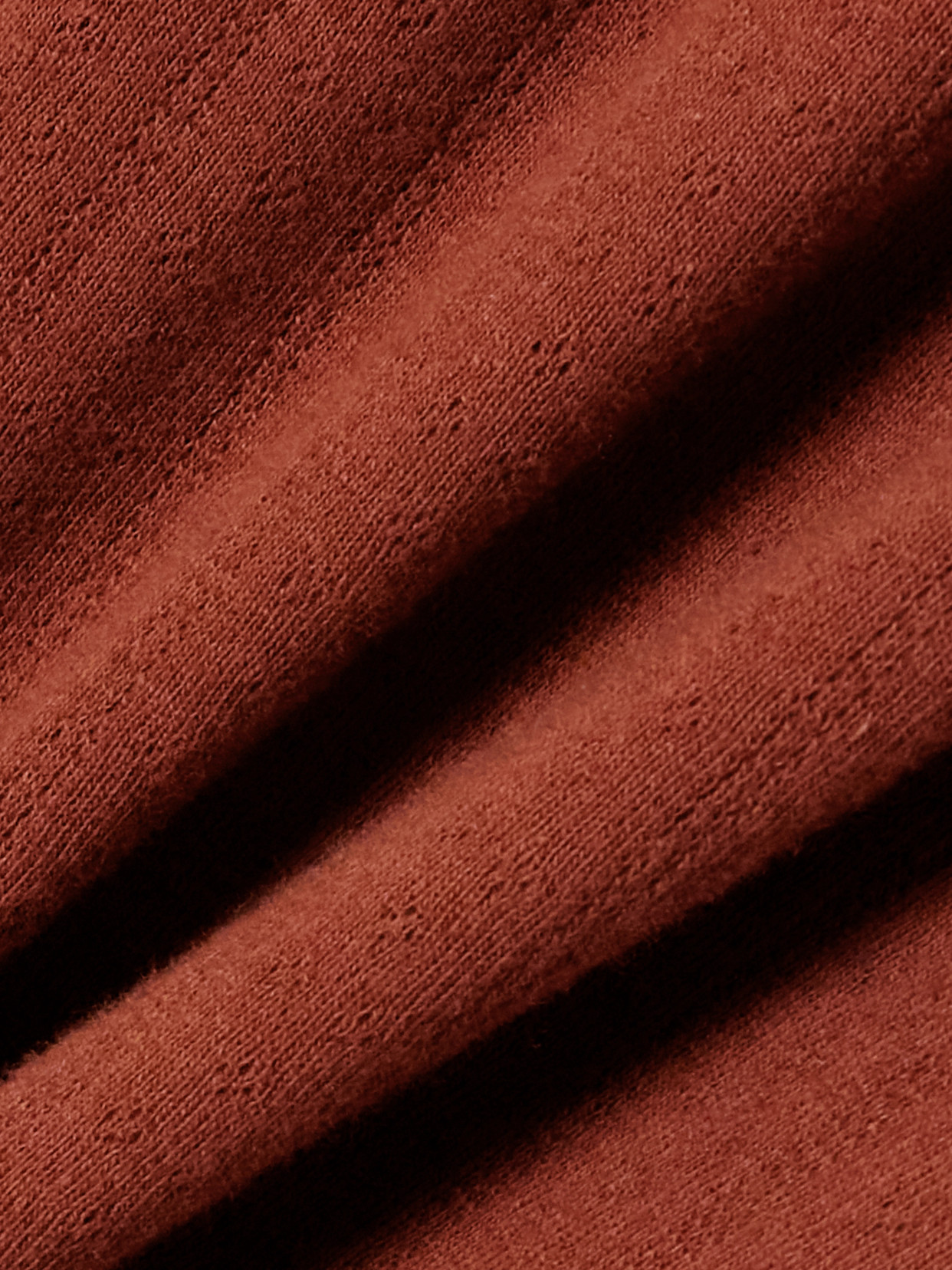 Leset Boxer Pointelle-knit Cotton Wide-leg Pants In Brown