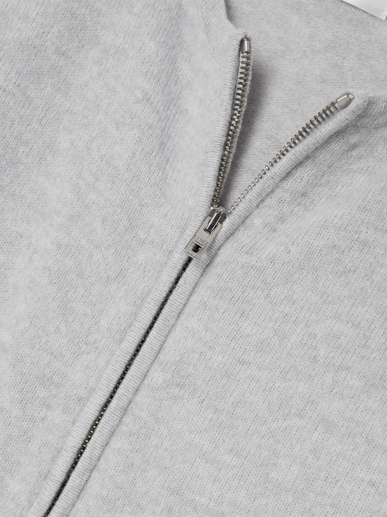 Leset Jesse Wool Cardigan In Gray