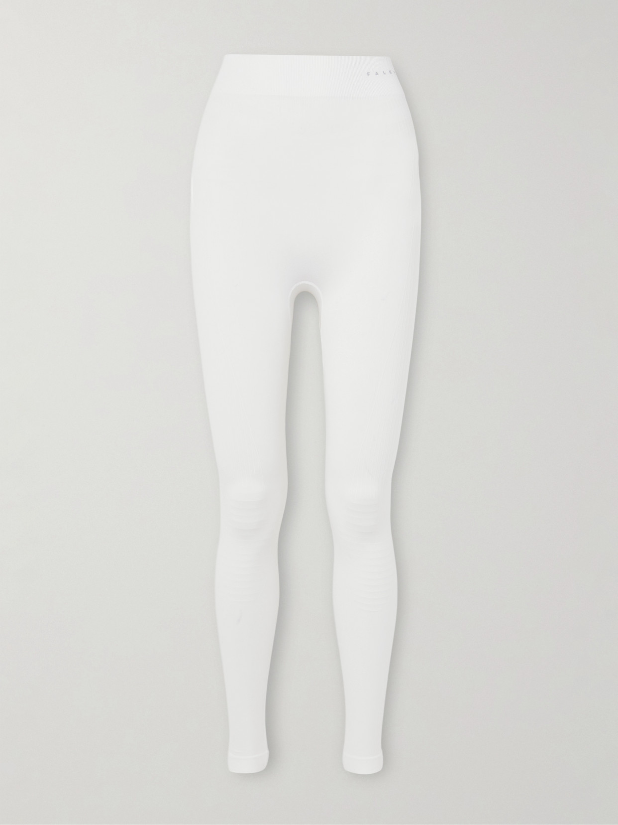 Falke Maximum Warm Stretch-jersey Leggings In White