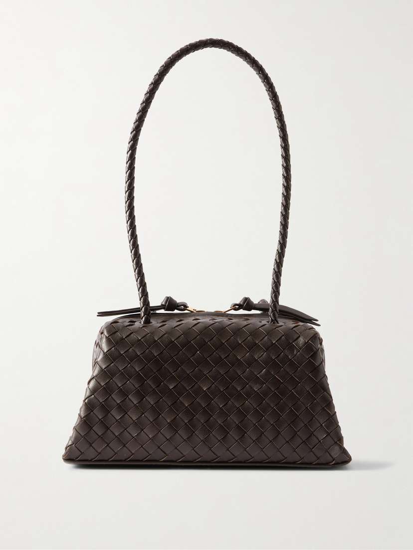 Bottega Veneta Tokyo Intrecciato Leather Shoulder Bag
