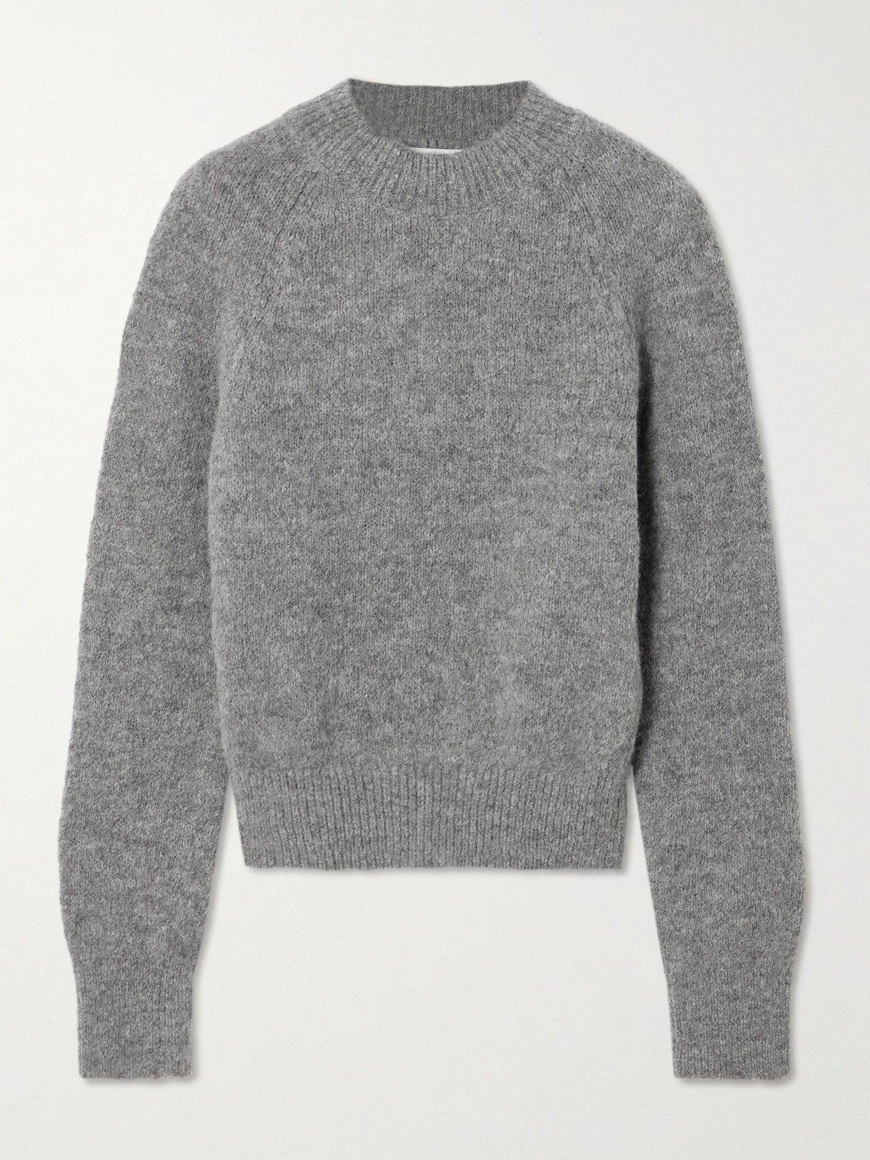 Dries Van Noten Alpaca-blend Sweater In Brown