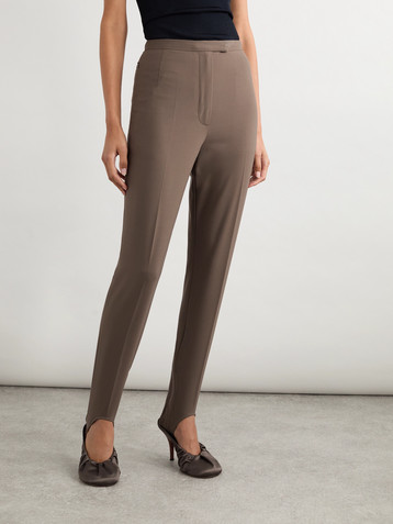 Dries Van Noten Crepe skinny pants