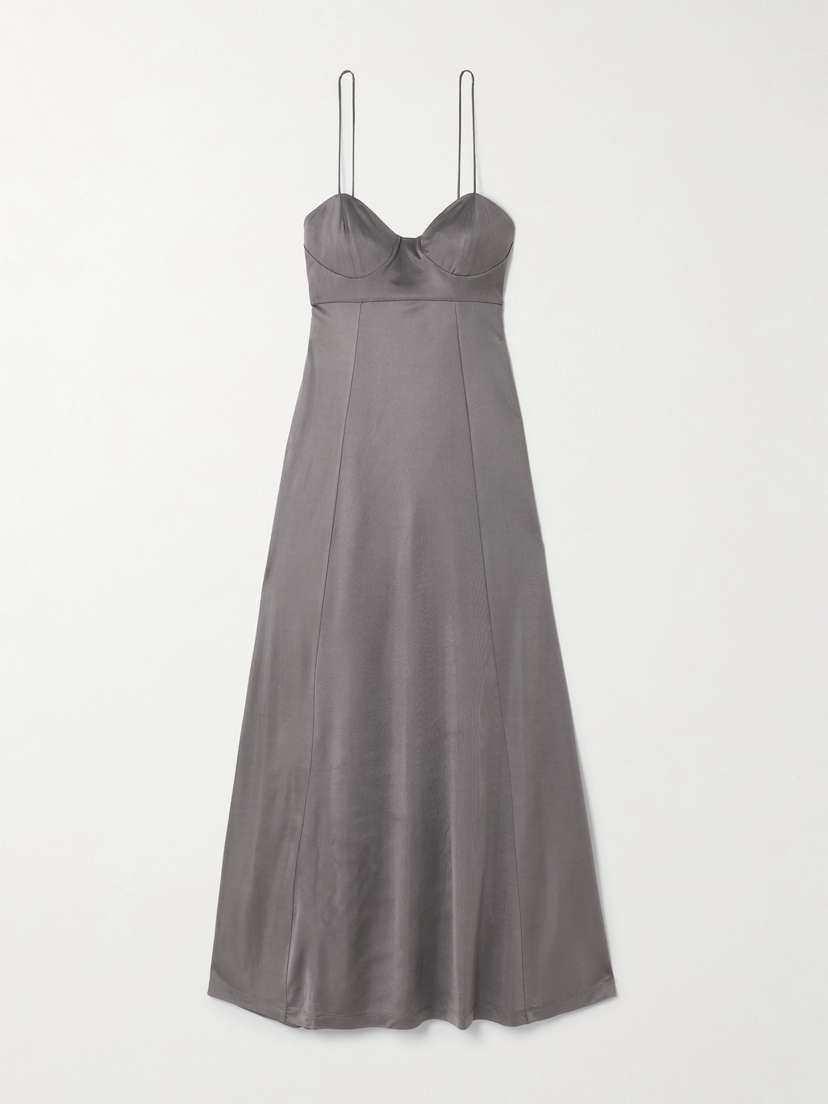 Dries Van Noten Paneled Jersey Midi Dress