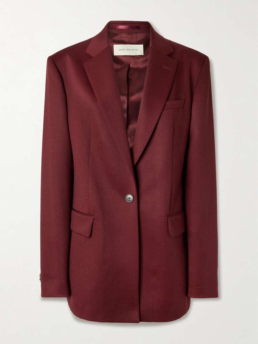 Dries Van Noten Wool-twill Blazer