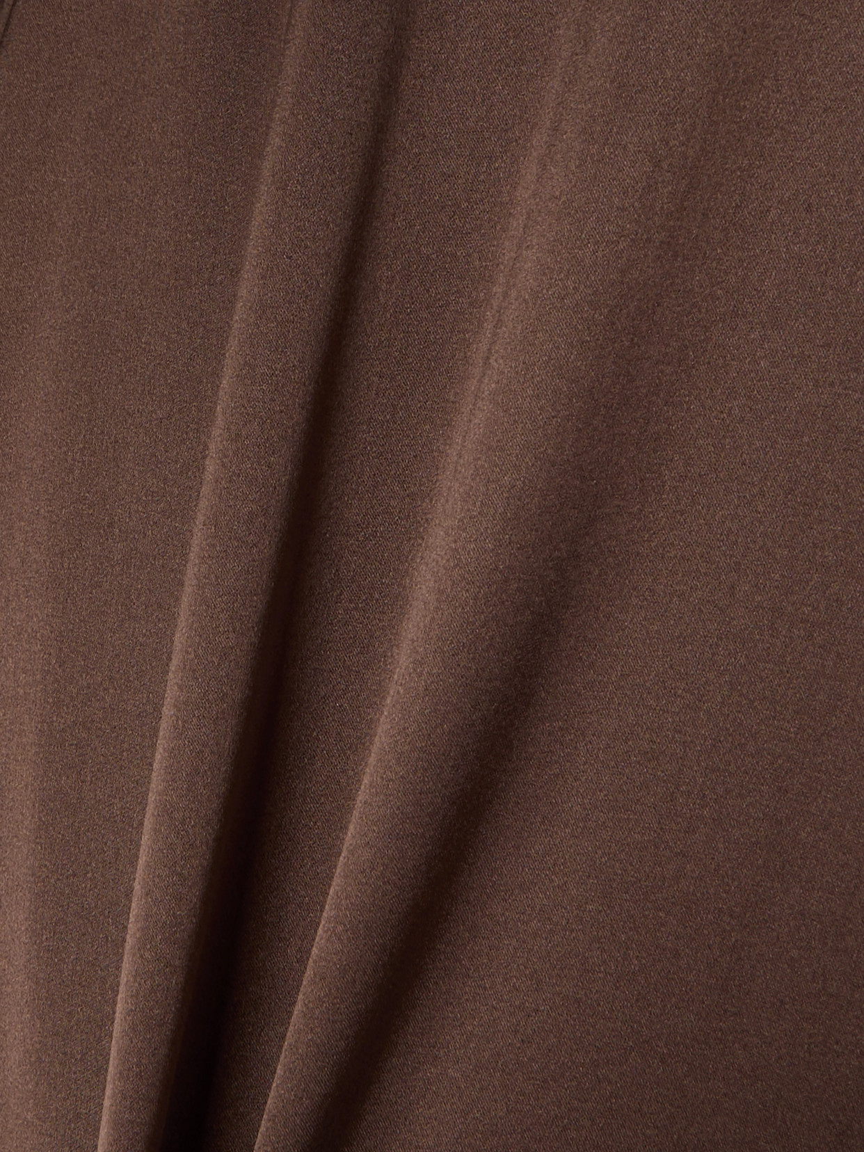 Pussy-Bow Silk-Blend Blouse