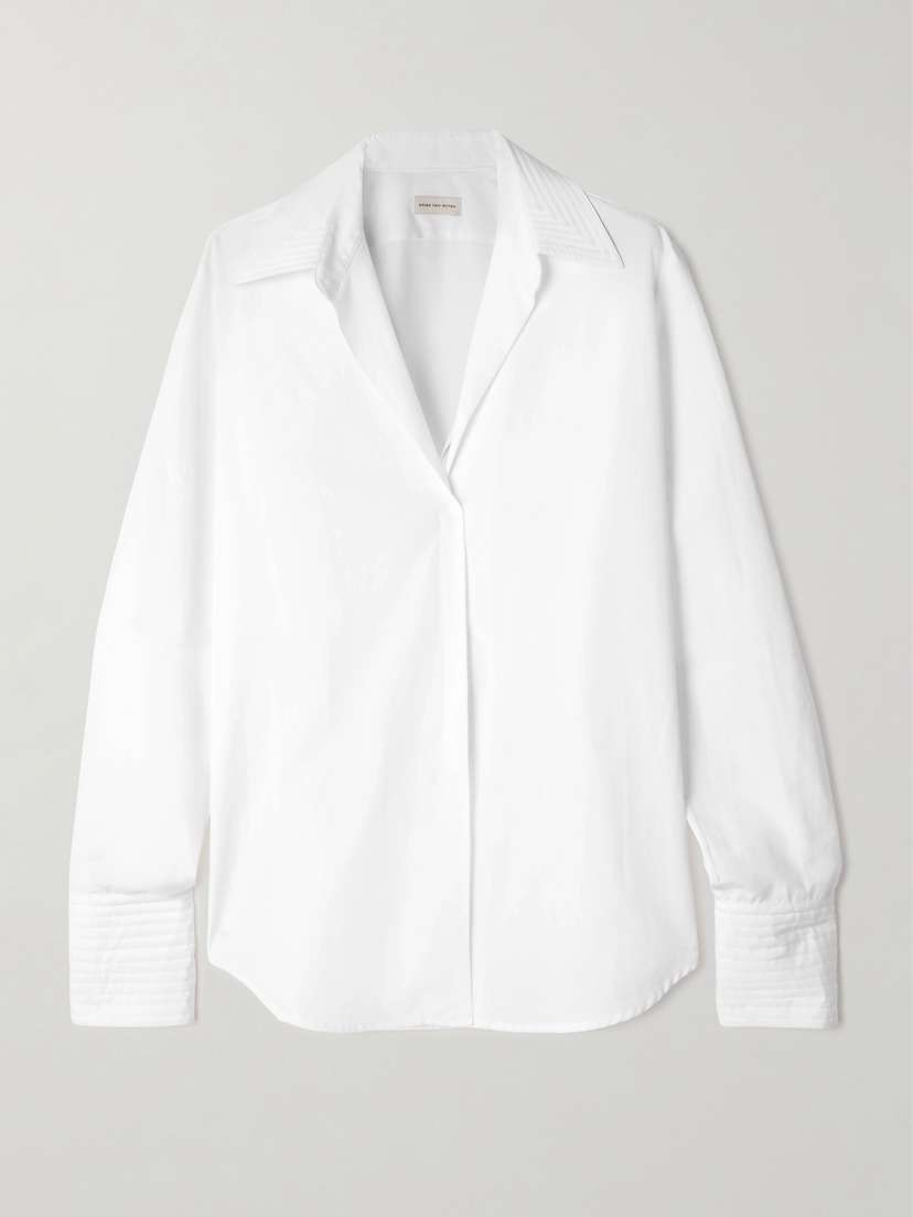 Dries Van Noten Cotton-poplin Shirt