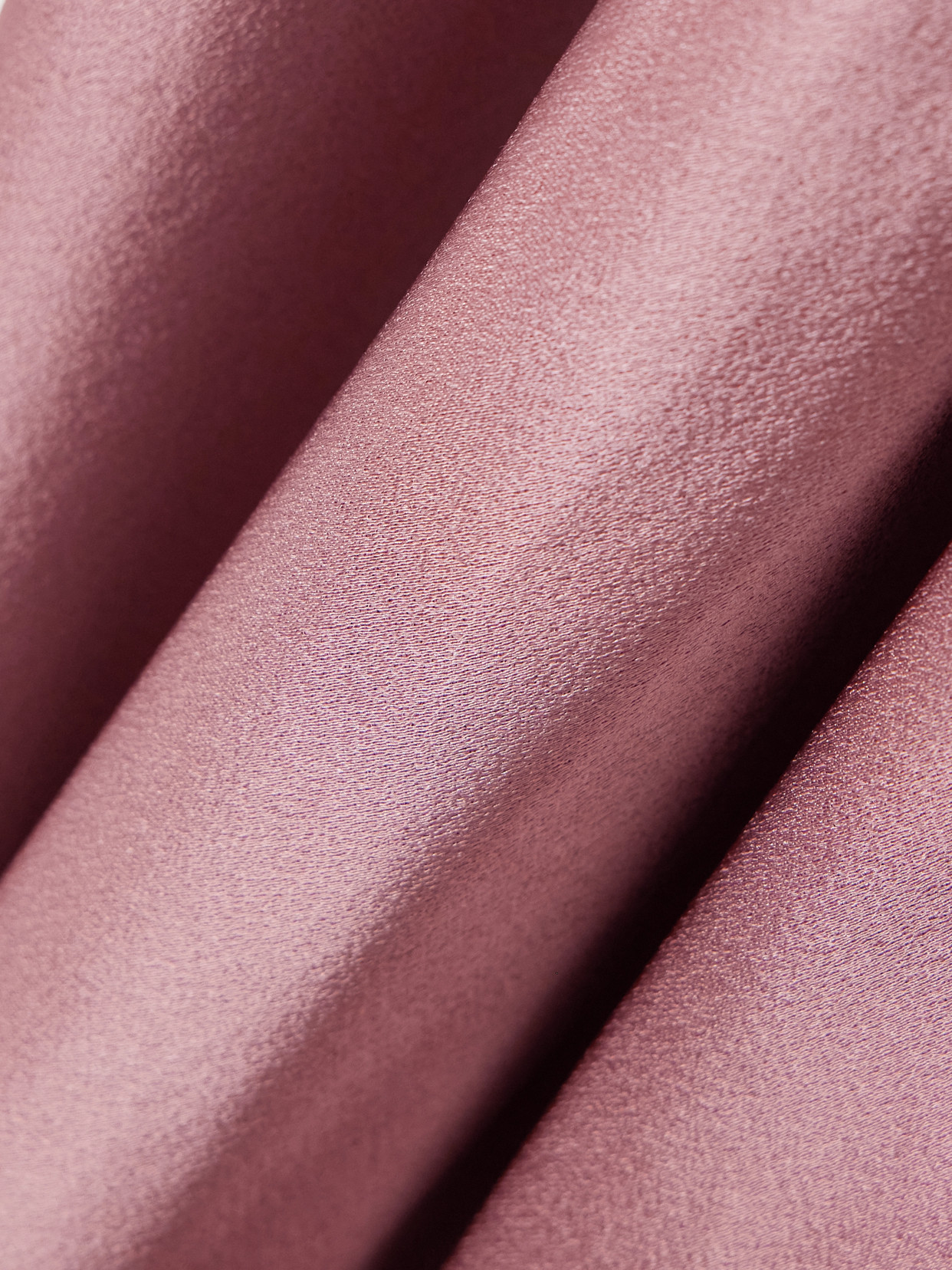 Dries Van Noten Twist-front Satin-crepe Midi Skirt In Pink