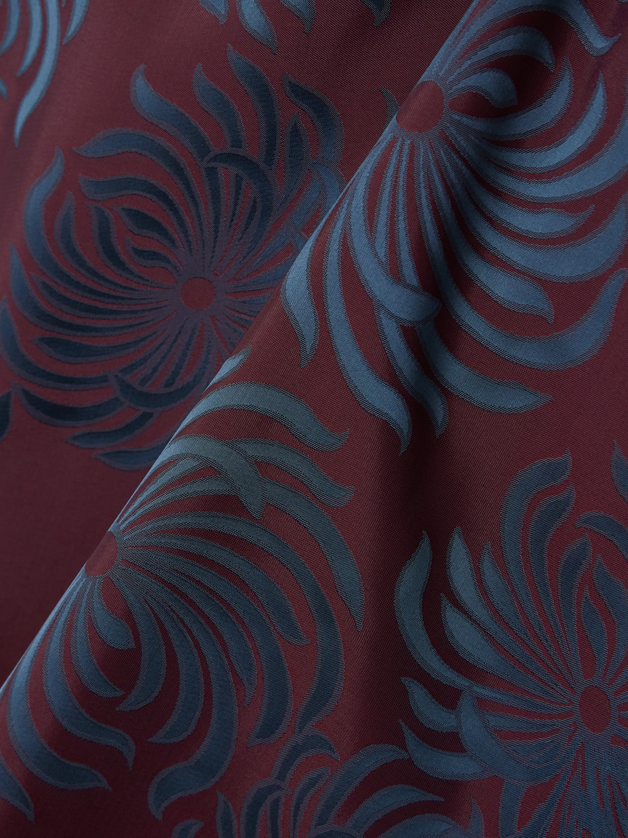 Dries Van Noten Printed Midi Skirt In Red