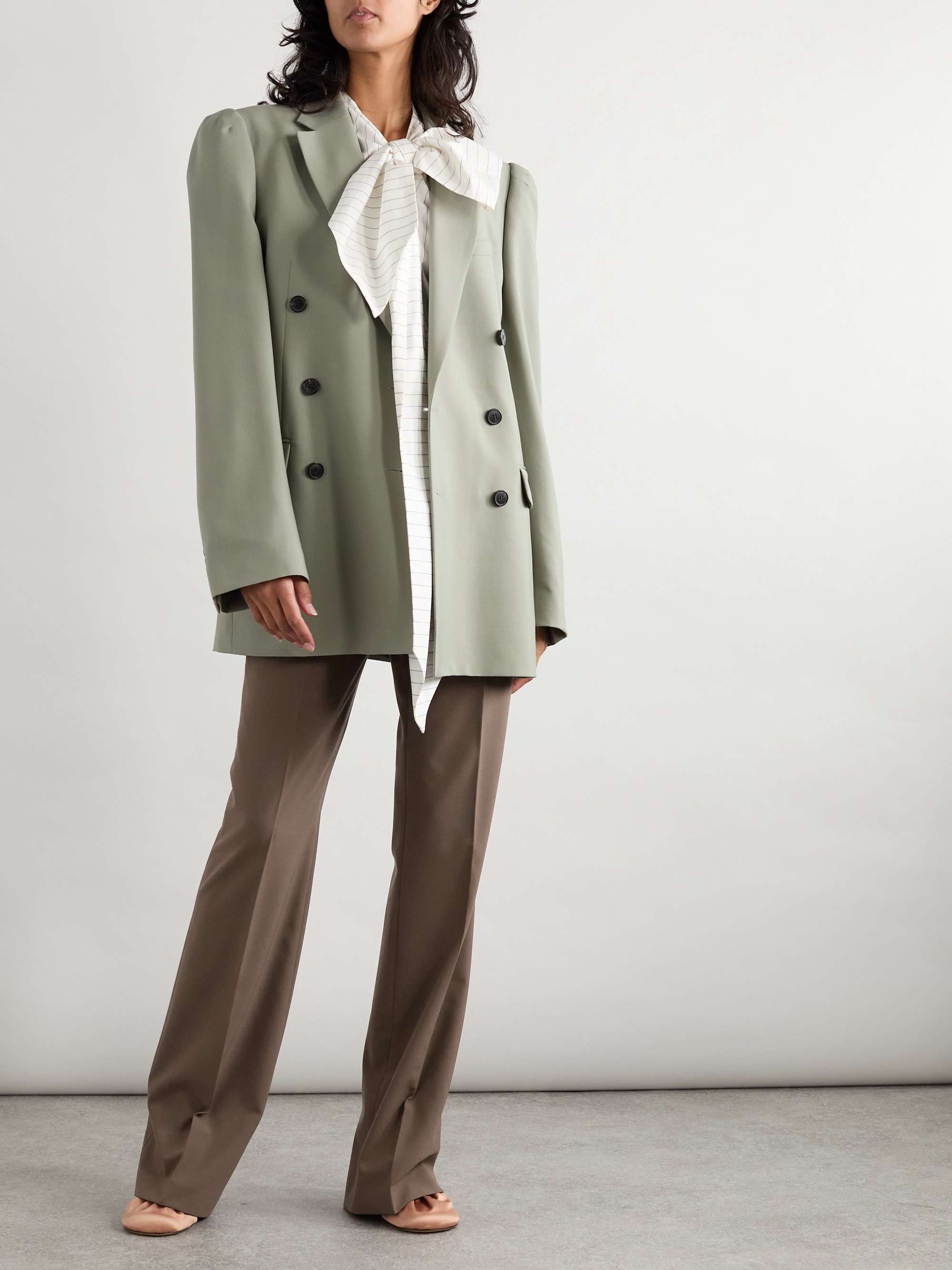 パンツ DRIES VAN NOTEN wool tapard slax 2010AW DRIES VAN NOTEN wool tapard slax 2010AW