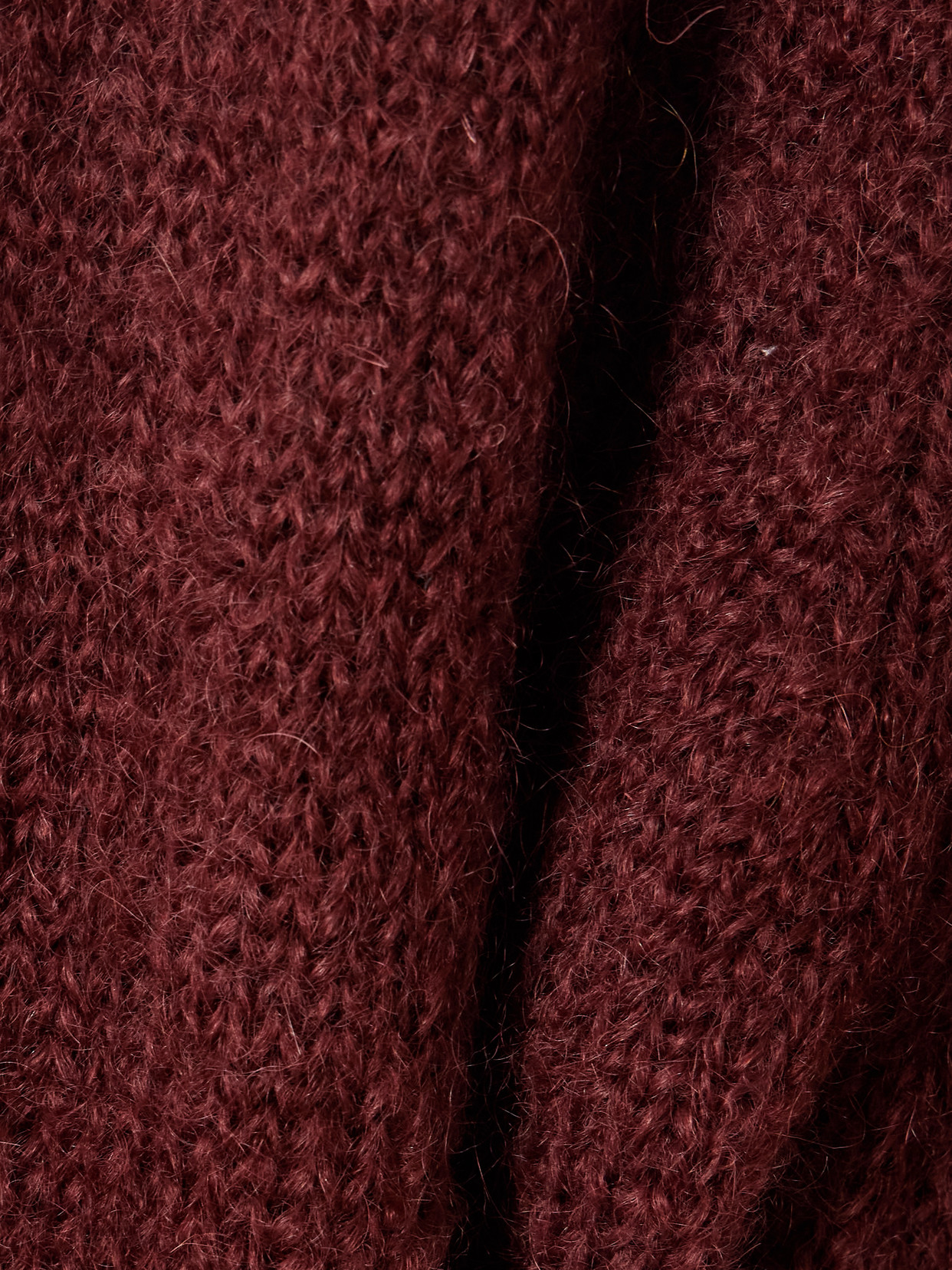 Dries Van Noten Mohair-blend Sweater In Red