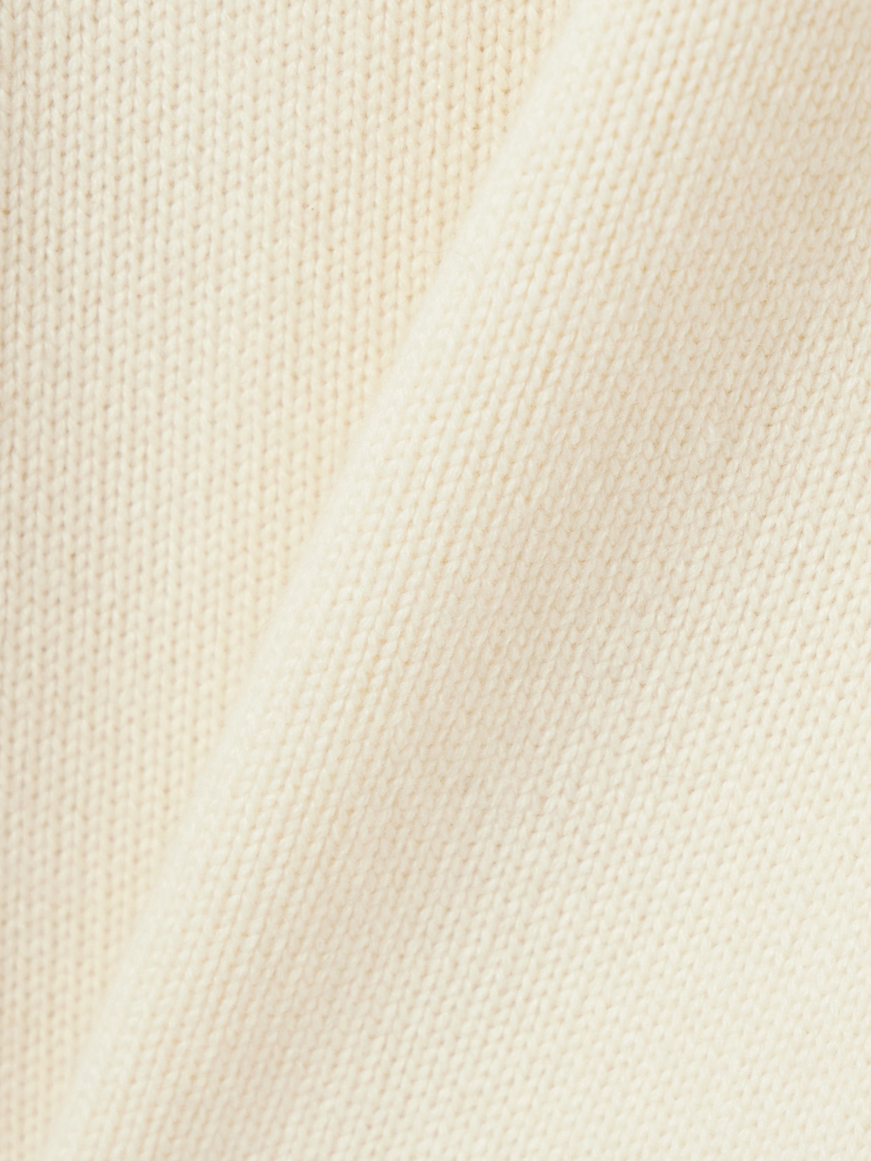 Tibi Oversized Cashmere Turtleneck Sweater In White